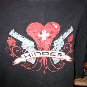 Hinder the bad boys of rock 2007 Tshirt size L